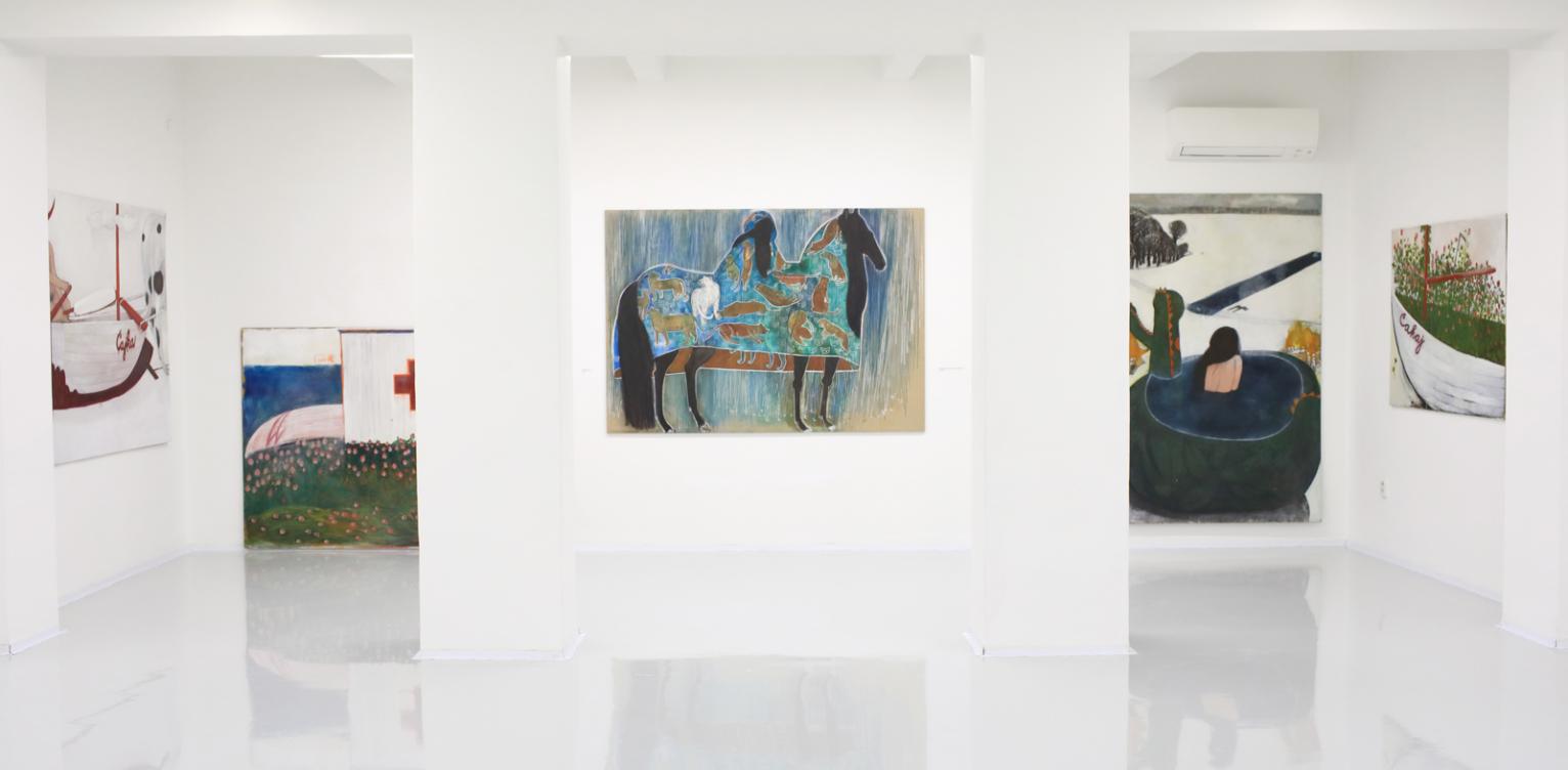 Jarmila Sabová Džuppová - Páv a bažant podľa vzoru dub